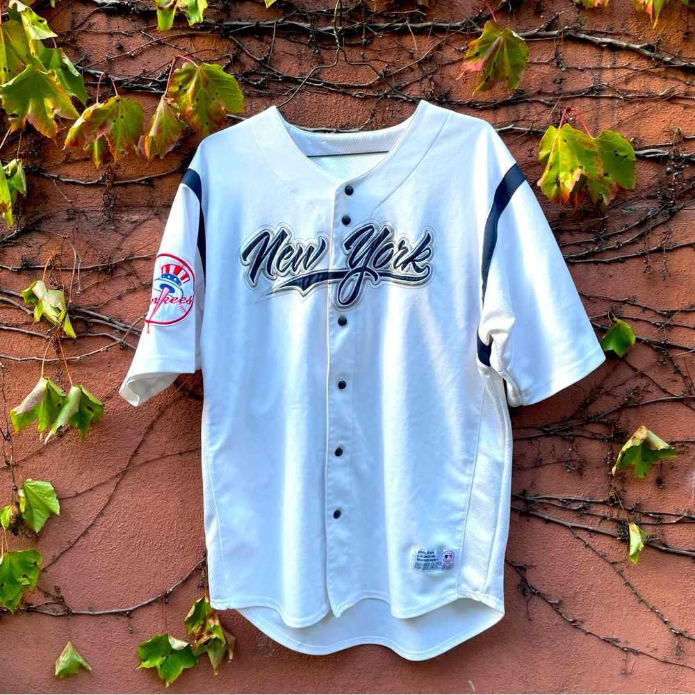 Men’s NYY NEW YORK YANKEES Men’s White Jersey Size XL